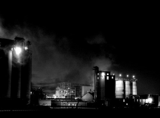 Soybean industry – night shift