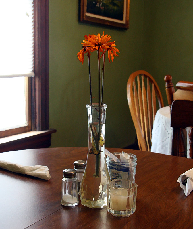 Table Setting at the Miracle Cafe