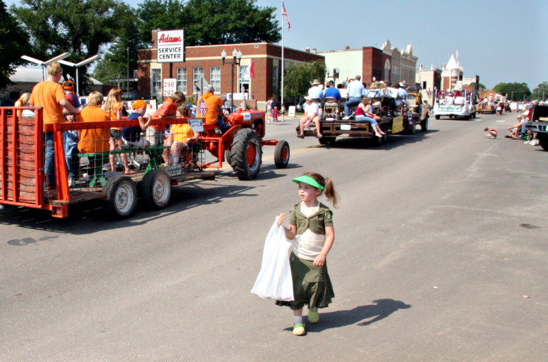 Candy Patrol at the Wa-Shun-Ga Days Parade