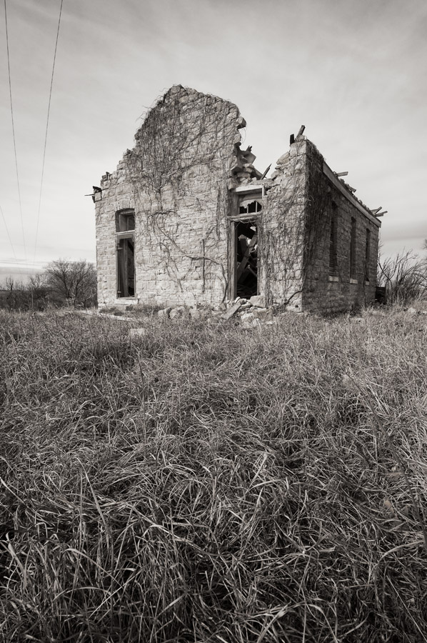 Winter Grass & Stone School