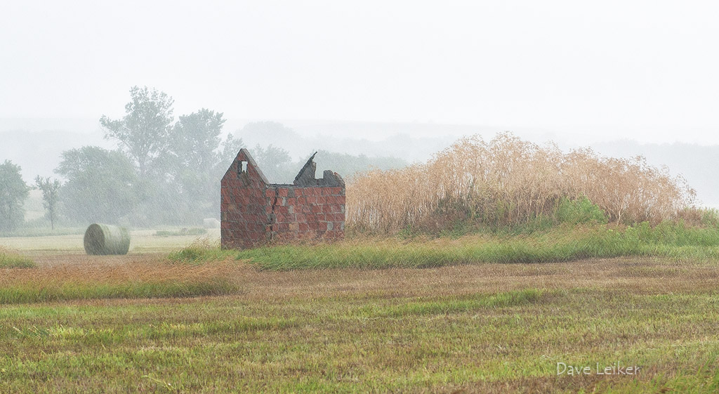 Rain on Red Stone