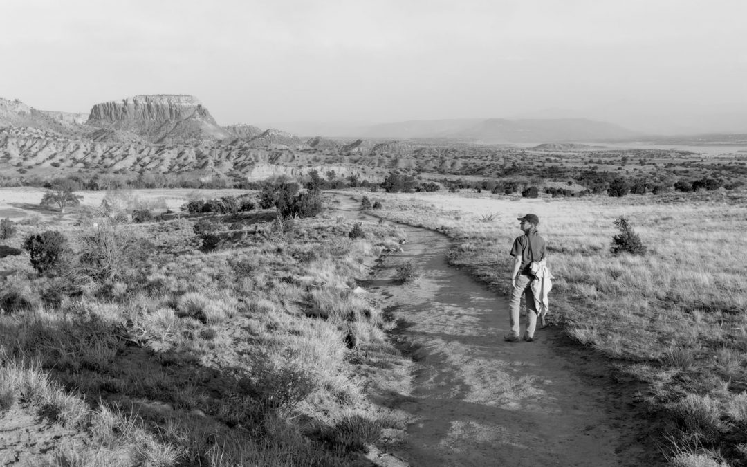 Cheryl Unruh at Ghost Ranch