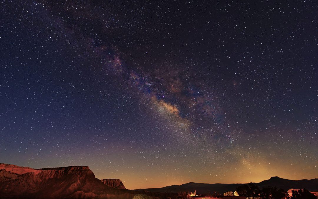 Milky Way over Ghost Ranch, New Mexico