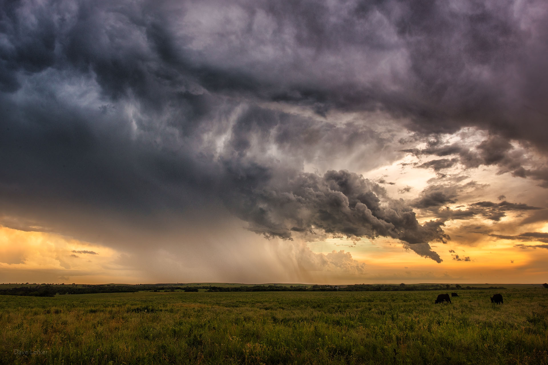 Pottawatomie County Rain (color version)